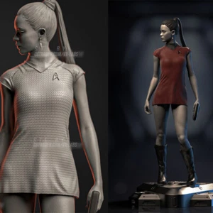 1/24 Nyota Uhura Star Trek NSFW Sex Unpainted Unassembled Resin Model Garage Kit
