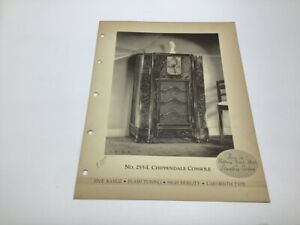 ORIGINAL -- Stromberg Carlson - Deco Radio paper -- #255-L Console