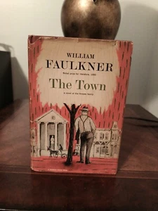 1957 1st Edition/1st Printing “THE TOWN" by William Faulkner Hardcover Book DJ - Picture 1 of 6