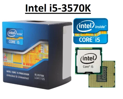 Intel Core i5-3570K SR0PM ''Ivy Bridge'' 4 Core,LGA1155, Clock 3.4 - 3.8GHz CPU - Image 1 of 2