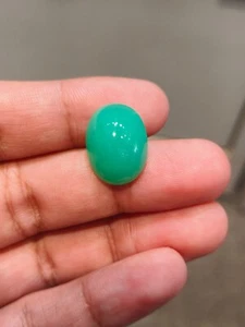13,48 Cts Una CRISOPRASA HERMOSA Y MUY FASCINANTE ¡EXCELENTE CALIDAD! - Imagen 1 de 6