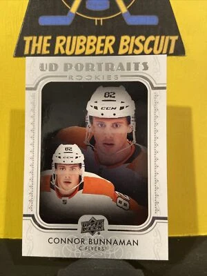 2019-20 Upper Deck UD Portraits #P55 Connor Bunnaman - Image 1 of 2