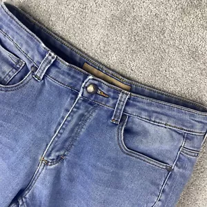 Joe's Jeans Girl's Size 16 (25x29) Mid-Rise Medium Wash Straight Leg Denim - Picture 1 of 12