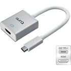Aura USB-C (M) to HDMI (F) Adapter 4K 30Hz Nickel Plated Male-Female Silver 20cm
