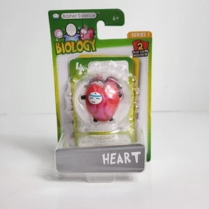 Nuevo juego de cartas Basher Science Biology Heart Series 1 batalla ciencia hechos Mattel - Imagen 1 de 12