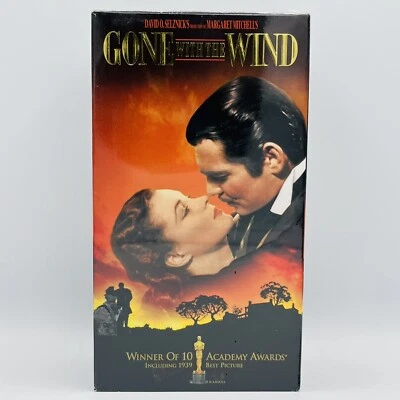 Gone With The Wind VHS Box Set 2 Tapes BRAND NEW FACTORY SEALED - Image 1 of 4