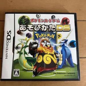 Używana gra karciana DS Pokemon Asobikata Nintendo z Japonii