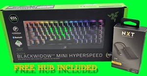 Razer BlackWidow V3 Mini HyperSpeed 65% Wireless Mechanical Keyboard GREEN SWIT - Afbeelding 1 van 21