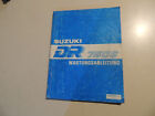 Werkstatthandbuch Reparatur Wartung Suzuki DR750 S BIG 1988 