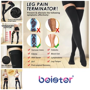 Beister Medical Compression Stockings Socks Size S Circulation Varicose Veins - Picture 1 of 8