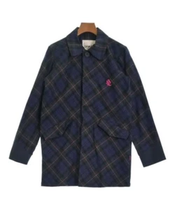 WTAPS Bal Collar Coat BluePurplexGreenxPink etc.(Check Pattern) 2200516106014 - Picture 1 of 7