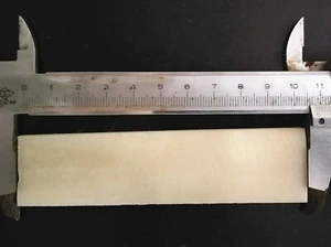 5 x ungebleichter KNOCHEN 4 Zoll x 1/8 Zoll (105 x 24 x 4 mm) Einlege Messers... - Bild 1 von 3
