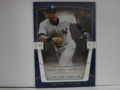 2004 Flair Derek Jeter #59 HOF - Image 1 of 2