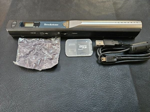 Brookstone iConvert Document  Photo Scanner Wand MODEL: 653782 4GB Micro SD Card - Picture 1 of 8