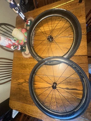 Juego de ruedas de freno de llanta tubular Firecrest ZIPP 303 y 404 Foto 1 de 4