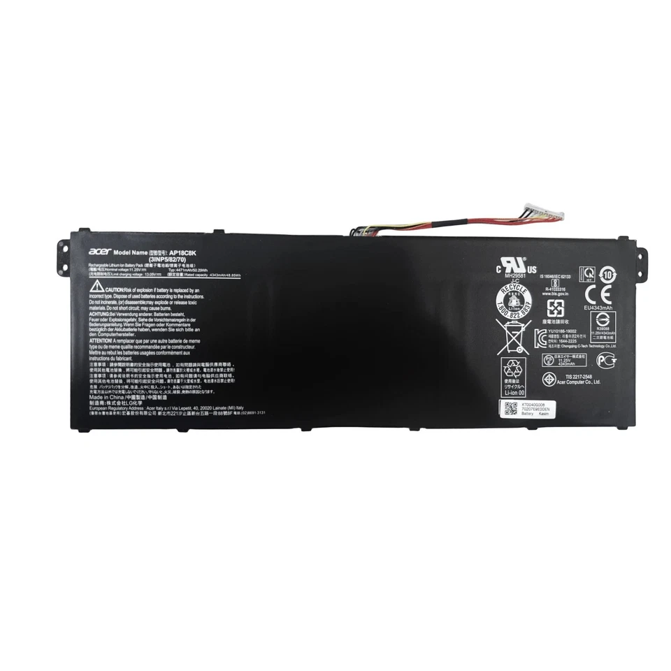 Batería Original AP18C8K Acer Swift 3 SP314-54N SF314-42 A514-53 A514-54 Aspire 7 Foto 1 de 1