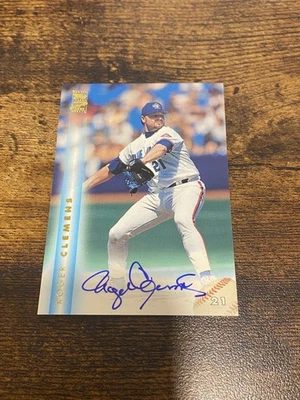 1998 ROGER CLEMENS 1998 TOPPS AUTOGRAPH AUTO #A1 TORONTO BLUE JAYS - Image 1 of 2