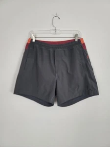 Herren Vogel Hunde integriertes Innenfutter 5,5" Schrittlänge Performance Shorts Retro grau Größe Large - Bild 1 von 8