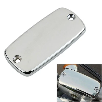 Tapa de cubierta de líquido de depósito de freno delantero cromado para Honda Valkyrie Goldwing GL1500 Foto 1 de 4
