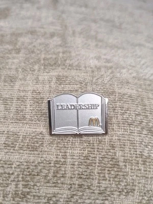 McDonald's Leadership Lapel Pin Crew Collectable Golden Arches Employee Manager - Image 1 of 2