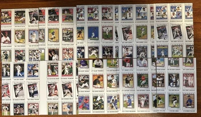 10 Asst 2004 Topps Traded & Rookies Retail Blue Checklist Free Shipping - Image 1 of 2