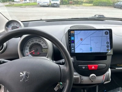 Autoradio Peugeot 107-Toyota Aygo-Citroen C1 2005-2014 Wireless CarPlay Android - Immagine 1 di 4