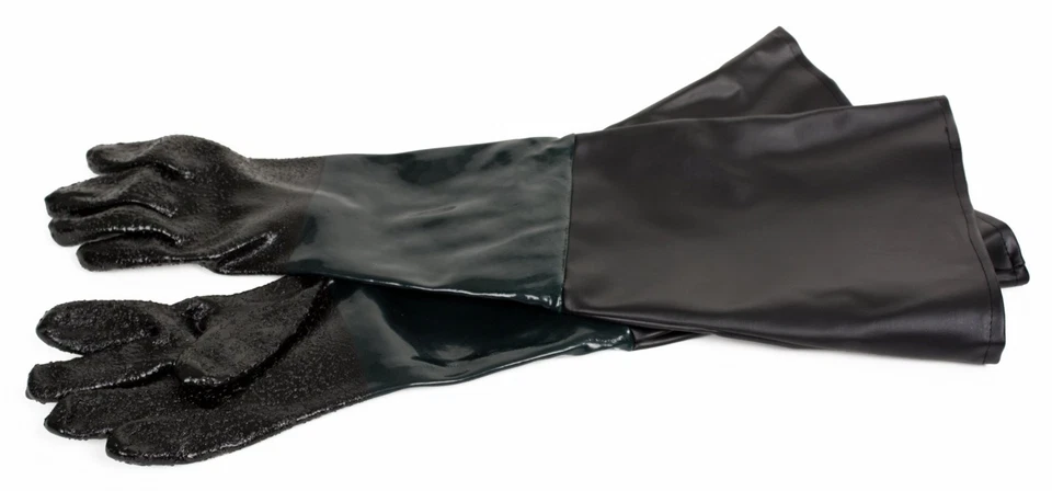 Dragway Tools Rubber Sandblasting Gloves for Model 60 90 110 260 Sandblast