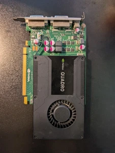 PNY NVIDIA QUADRO K2000D GRAPHICS CARD | VCQK2000D | 2GB GDDR5 - Picture 1 of 2