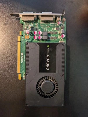 PNY NVIDIA QUADRO K2000D GRAPHICS CARD | VCQK2000D | 2GB GDDR5 - Image 1 of 2