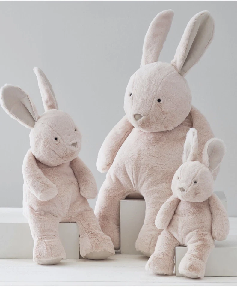 🐰 (3) НОВЫЙ С ЯРЛЫКАМИ POTTERY BARN BABY / KIDS ПАСХАЛЬНЫЕ МЯГКИЕ КРОЛИКИ - Изображение 1 из 2
