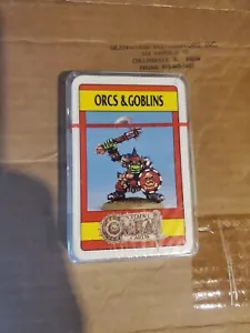 1994 Citadel Kampfkarten Warhammer *ORCS & GOBLINS* Code #0564 werkseitig versiegelt - Bild 1 von 2