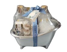 Spa Gift Basket for Women Spa Luxetique Spa Bath Set 8pcs White Jasmine