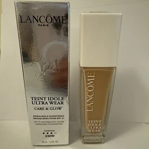 Lancome Teint Idole Ultra Wear Care & Glow Foundation SPF 27 - 230 W New in Box - Picture 1 of 3
