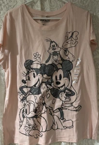 Disney Mickey / Minnie Mouse and Friends Goofy Donald Women's t shirt XL NEW - Picture 1 of 4