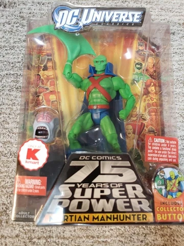 2010 DC Universe Classics Martian Manhunter 75 Year Wave 15 Figure 5 VALIDUS BAF Cover