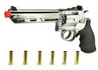 Hfc Savaging Bull 6" Revolver Gas Airsoft Pistol (Silver) 3825