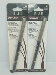 Milani Easyliner for Eyes Druckstift #02 Espresso. Konvolut 2  - Bild 1 von 5