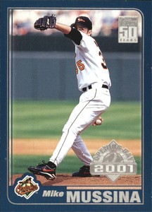 2001 Topps Opening Day Baseball #12 Mike Mussina