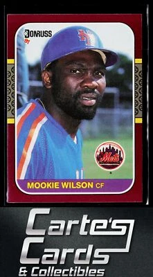Mookie Wilson 1987 Donruss Opening Day #129 New York Mets - Image 1 of 2