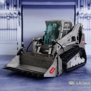 In Stock LESU 1/14 Metal Hydraulic Skid-Steer RC Loader Kit Aoue-LT5 Valve Sound - Picture 1 of 11