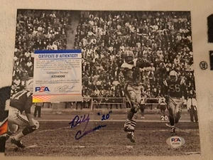 BILLY CANNON HOUSTON OILERS SIGNED 8X10 PHOTO PSA LSU TIGERS 1959 HEISMAN AUTO - Picture 1 of 6