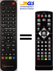 Telecomando gia' programmato per GIGATV - Foto 1 di 1