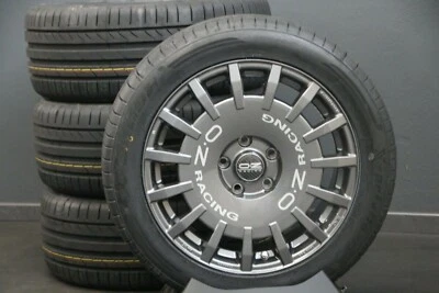 VW Bus T5 T6 6.1 Multivan Satz Räder Alufelgen OZ Rally Continental Sommerreifen - Bild 1 von 2