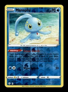 Pokemon Shining Fates MANAPHY 024/072  Reverse Holo - Picture 1 of 1