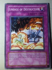 YUGIOH LINEAGE OF DESTRUCTION CSOC-EN069 UNLIMITED EDITION