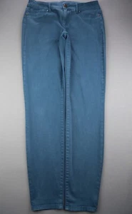 Pantalones de jegging para mujer Maurices de altura media ajustados azul elásticos talla M-L (30x31) - Imagen 1 de 6