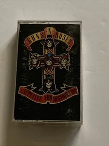 1987 Guns N' Roses Appetite For Destruction Cassette Geffen M5 24148 Canada - Picture 1 of 6