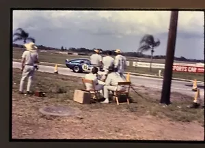 1960's Sebring FL 12 hour 1965 #15 Shelby Cobra Daytona 4th place passing crew - Picture 1 of 5
