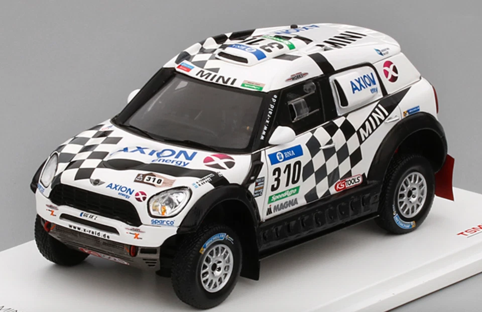 1/43 True Scale Models TSM Mini Countryman 2016 Dakar Rally   TSM430235 - Image 1 of 4