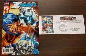 New X-Men (2004) #21 SIGNED by Mark Brooks with Notarized Witness of Signature - Picture 1 of 5
